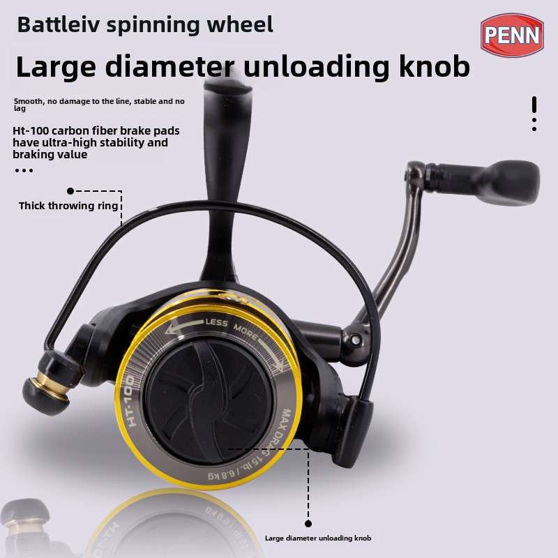 PENN Battle IV3000 4000 5000 6 - Penn Reel Battle 评论和价格