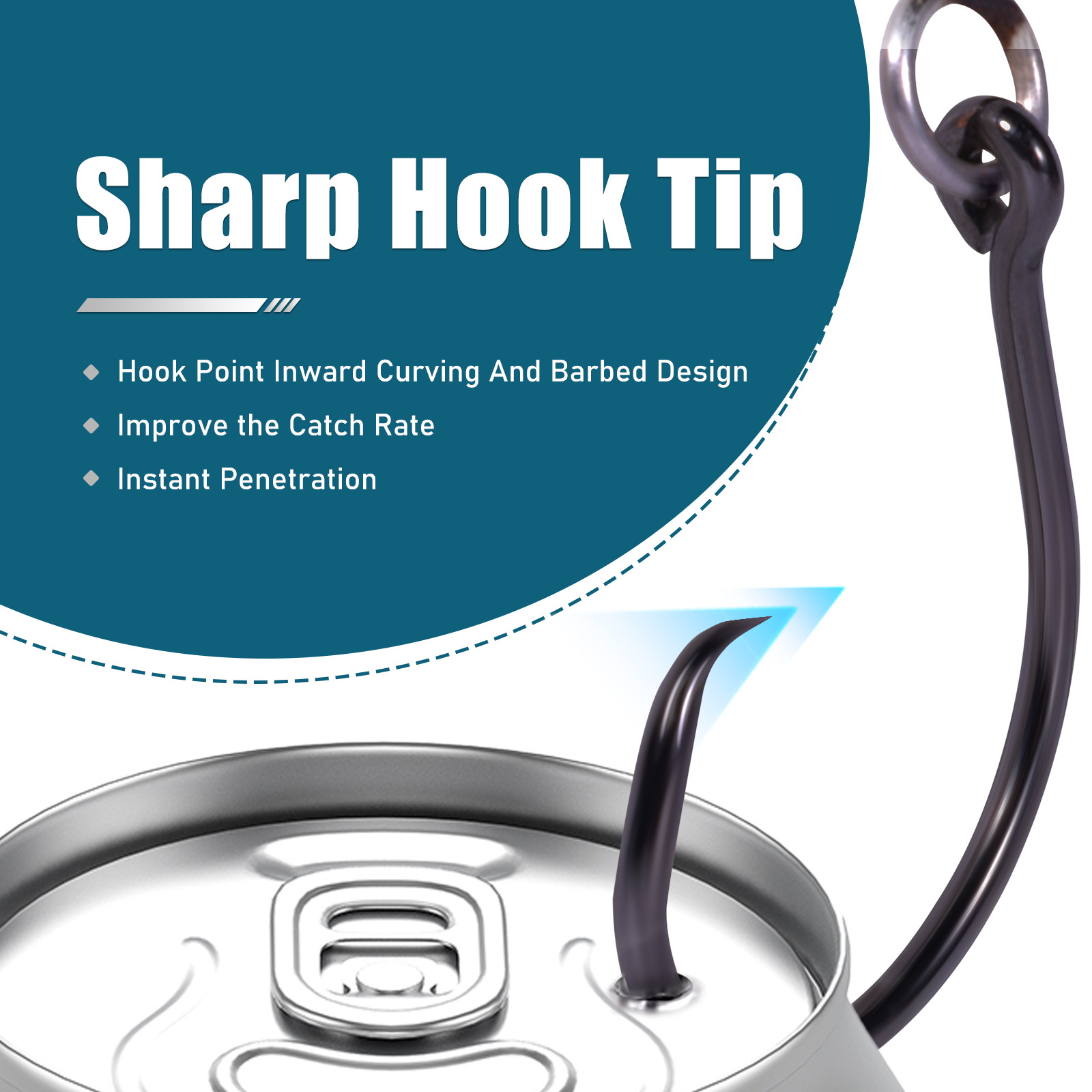 9KM Circle Hooks Fishing with  - Fishing Hook Circle 评论和价格