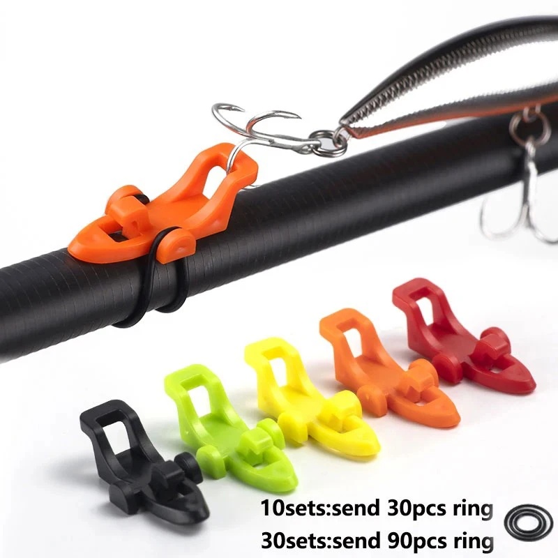 10/20/30pcs Fishing Rod Pole H - Fishing Hook Jig 评论和价格
