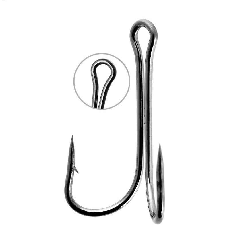 Barbed Fish Hooks 10 Pack High - Fishing Hook Treble 评论和价格