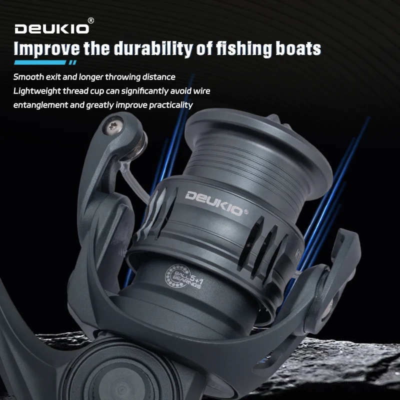 DEUKIO Lightweight Spinning Re - Abu Garcia Reel Max 评论和价格