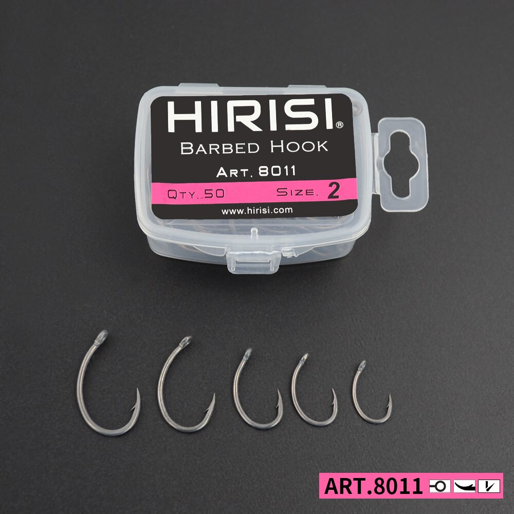 Hirisi Carp Fishing Hooks 50pc - Fishing Hook Offset 评论和价格