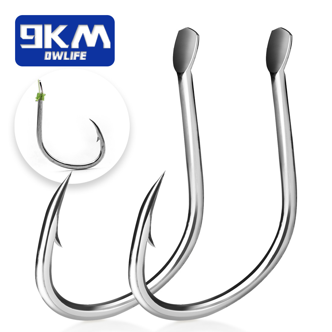 9KM Live Bait Hooks Saltwater  - Fishing Hook Circle 评论和价格